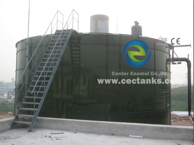 Glas gesmolten stalen tanks met duurzame porseleinen glazuurcoating, premium technologie 1